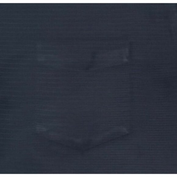 Croft & Barrow Shirt Mens Short Sleeve XL Navy Blue Button Down Chest Pocket - Picture 3 of 7